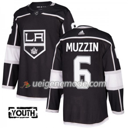 Kinder Eishockey Los Angeles Kings Trikot Jake Muzzin 6 Adidas 2017-2018 Schwarz Authentic